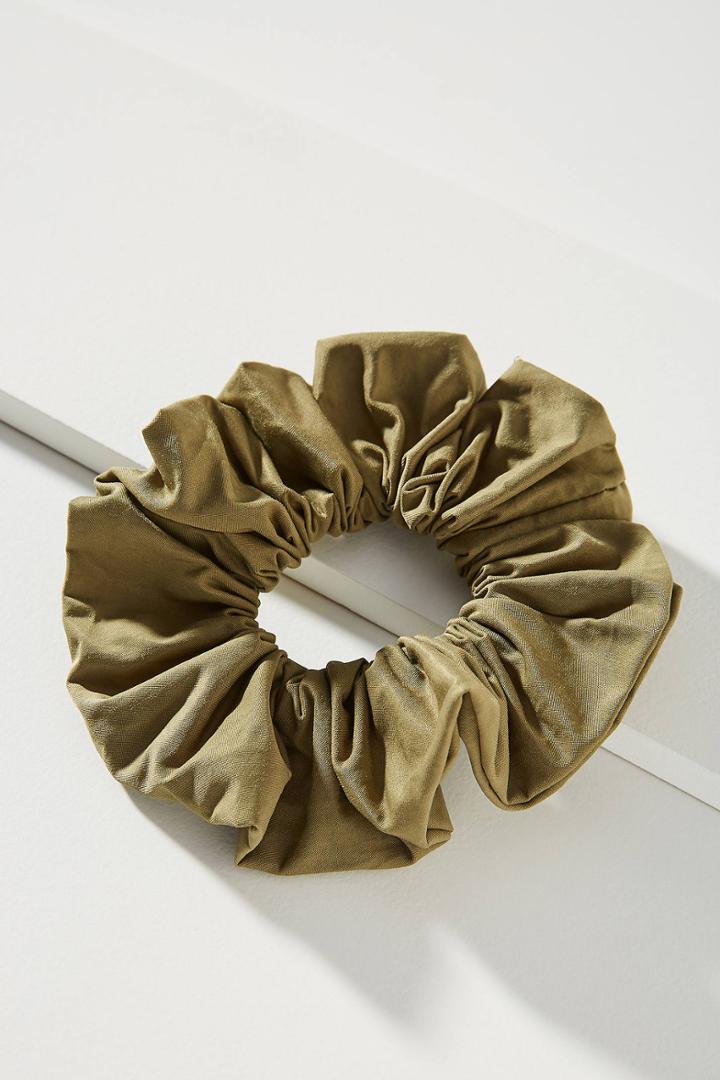 Anthropologie Taffeta Ponytail Holder