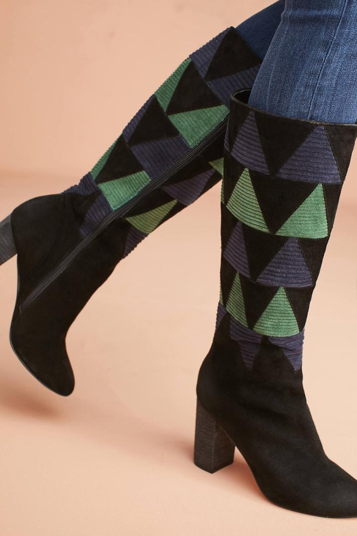Farylrobin Frances Corduroy Inset Boots