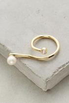 Gold Philosophy Pearl Twist Ring