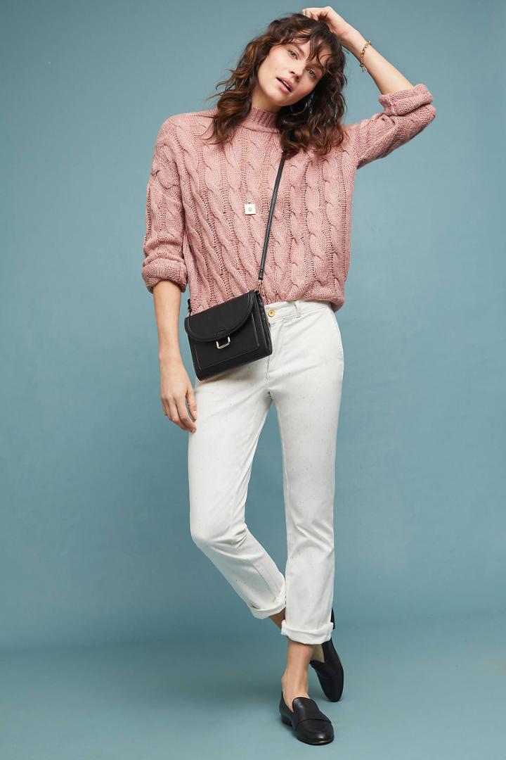 Chino By Anthropologie Speckled Chino Pants