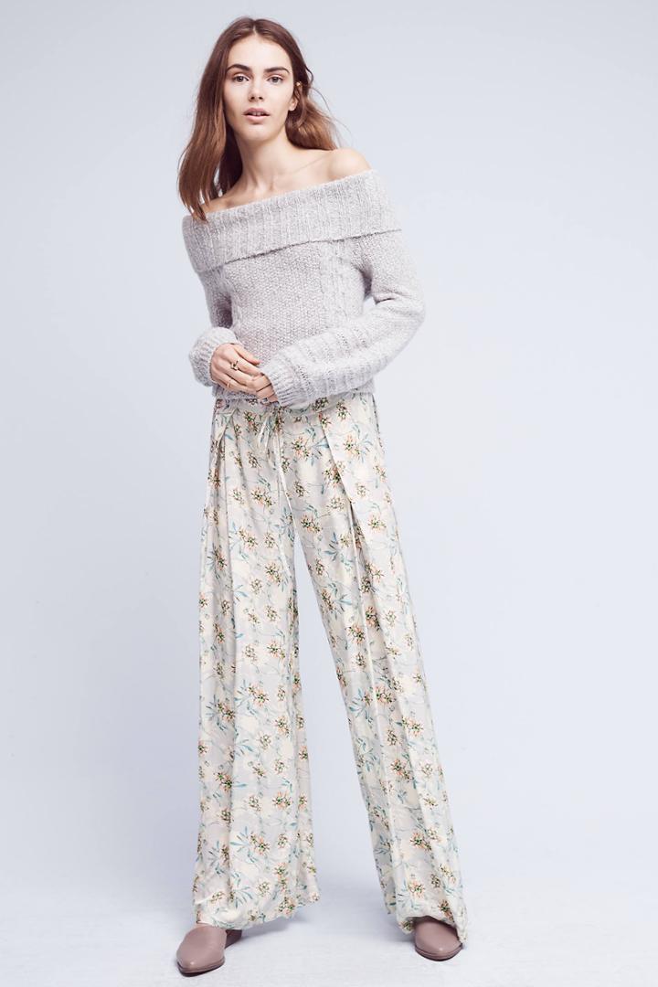 Ghost Civray Printed Wide-legs