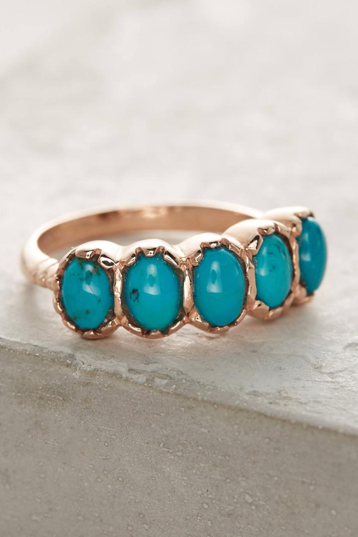 Arik Kastan Turquoise Stepping Stone Ring
