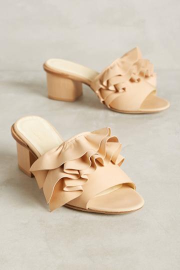 Terhi Plkki Ruffled Wood Mules