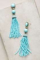 Anthropologie Artemis Tassel Drop Earrings