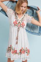 Meadow Rue Johanna Embroidered Dress