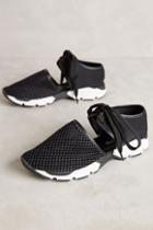 All Black Mesh Sneakers Black
