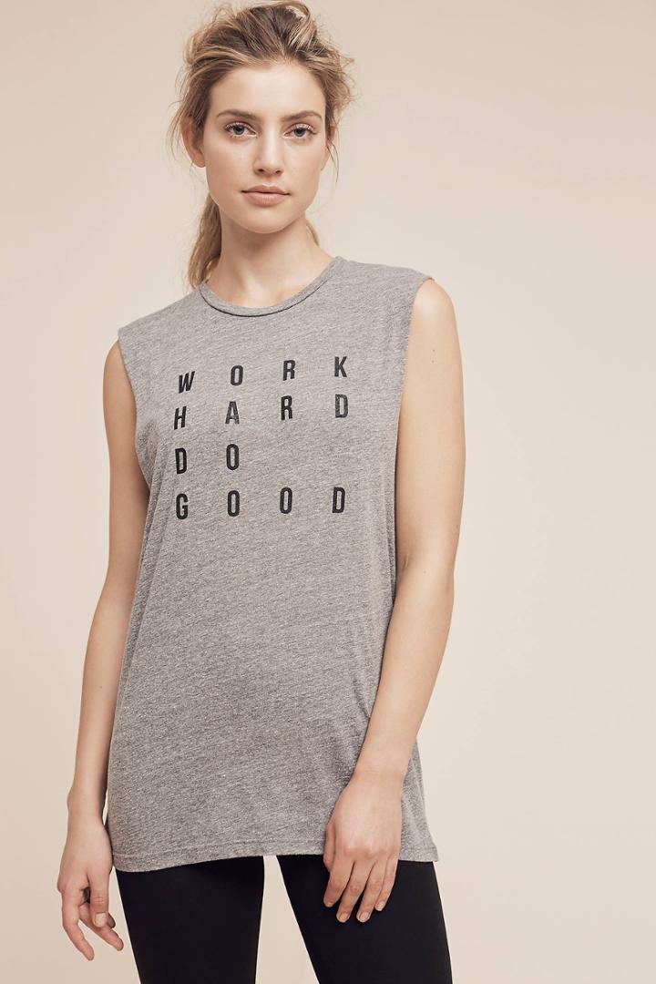 Goodhyouman Work Hard Tank