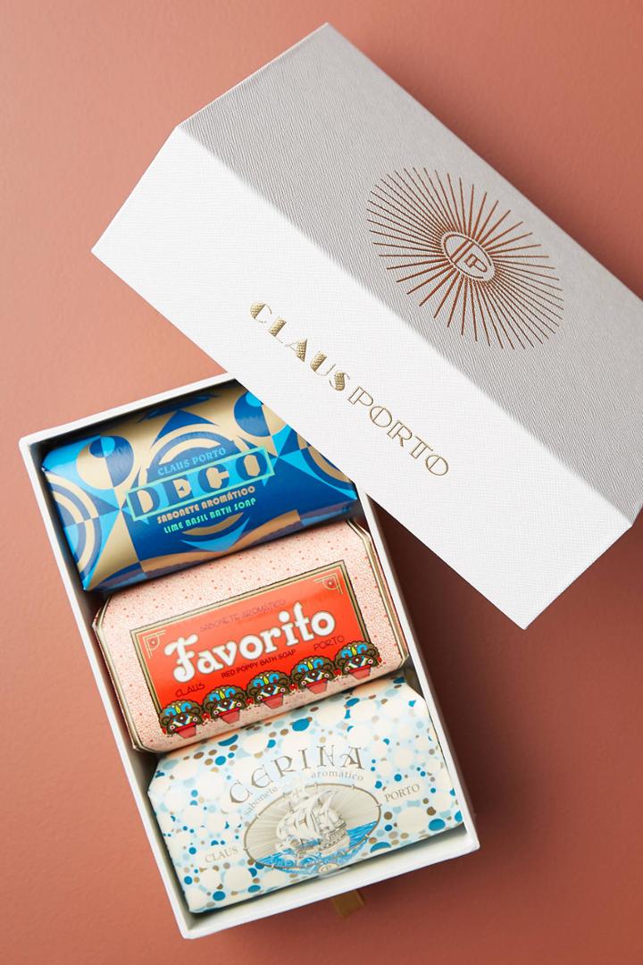 Claus Porto Fresh Bar Soap Gift Box