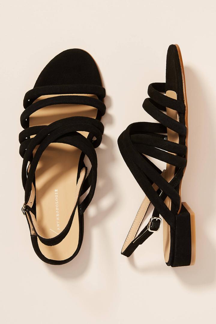 Anthropologie Amelia Strappy Slingback Sandals