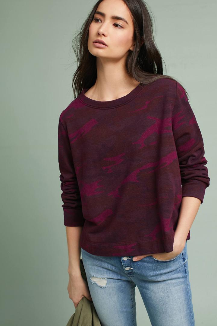 T.la Camo Crew Sweatshirt