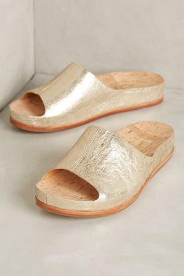 Kork-ease Tutsi Slides Gold