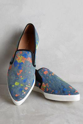 All Black Beyond Slip-on Sneakers Dark Denim
