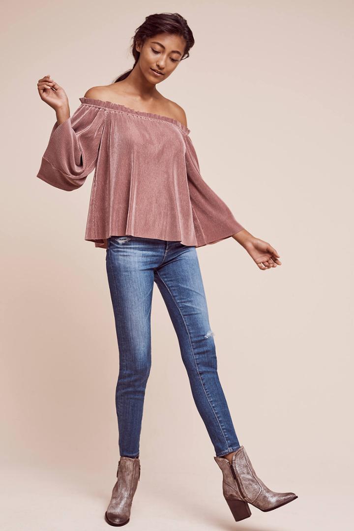 Ag Jeans Ag Stevie Ankle High-rise Jeans