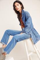 Amo Layla Ultra High-rise Straight Ankle Jeans