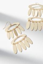 Anthropologie Elliptic Drop Earrings