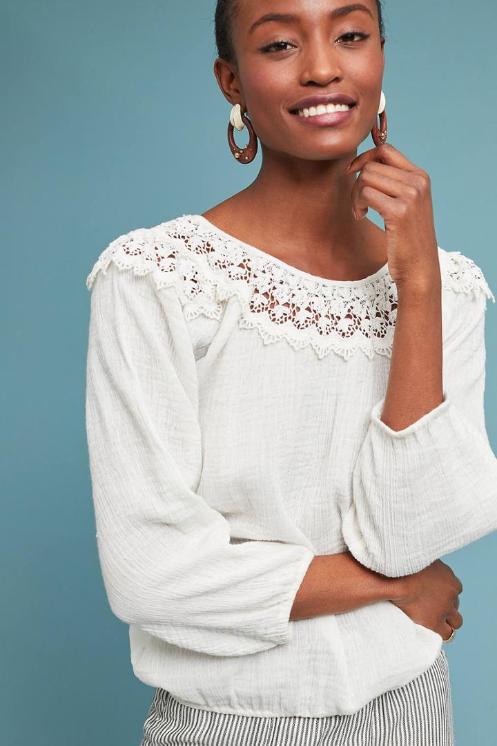 Kirei Edith Lace Top