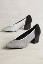 Intentionally Blank Woven Pumps