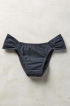 Lenny Niemeyer Ruched Bikini Bottom Black