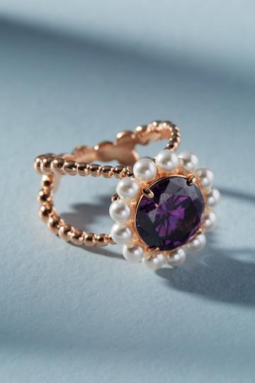Victoria Six Petite Circle Cocktail Ring