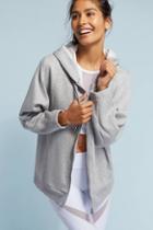 Anthropologie Adidas By Stella Mccartneyessential Zip-front Hooded Sweatshirt