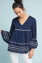 Seen Worn Kept Broderie Bell-sleeved Tunic