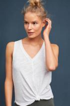 Bordeaux Central V-neck Tank