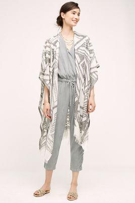 Anthropologie Oberlis Kimono