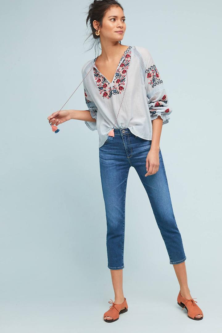 Ag Jeans Ag The Stevie Mid-rise Skinny Ankle