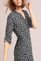 Velvet By Graham & Spencer Botanical Belted Shirtdress