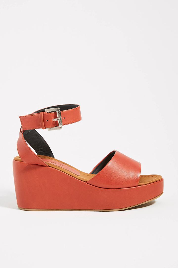 Rachel Comey Juno Leather Wedge Sandals
