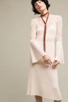 Floreat Bell-sleeve Sweater Dress