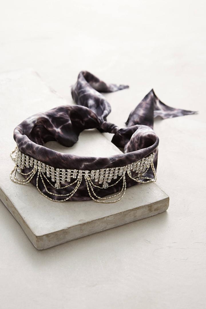 Dannijo Royce Bandana Choker Necklace