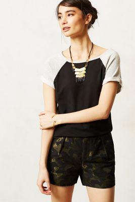 Cartonnier Tailored Camo Shorts