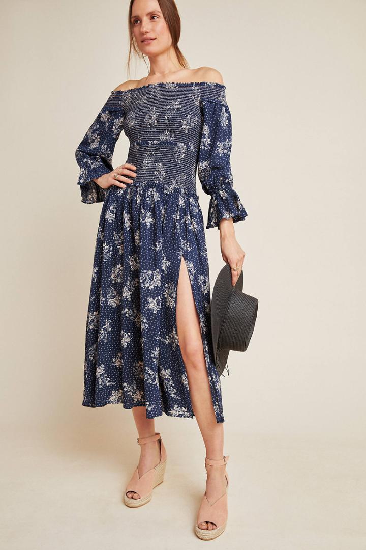 Steele Prato Off-the-shoulder Dress