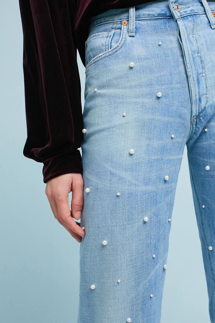 Citizens Of Humanity Pearled Parker Relaxed High-rise Jeans