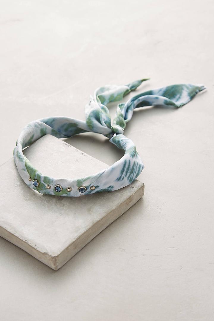 Dannijo Iris Bandana Choker Necklace