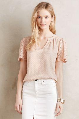 One.september Cora Clipdot Blouse