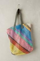 Epice Emily Plaid Mesh Tote