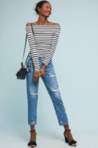 Ag Jeans Ag The Ex-boyfriend Mid-rise Relaxed Cropped Jeans