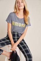 Letluv Amore Shimmer Graphic Tee