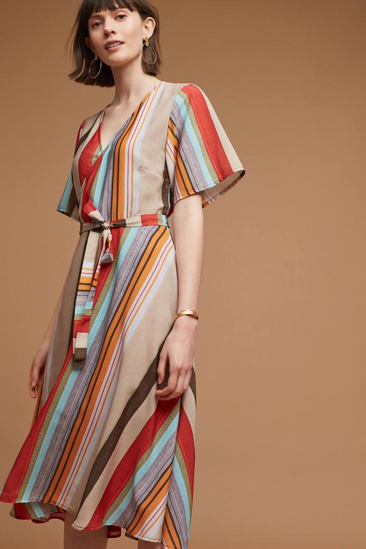 Porridge Clothing Lana Striped Dress