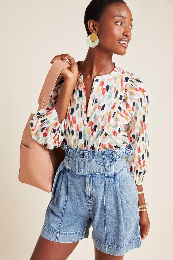 Scotch & Soda High-rise Denim Shorts