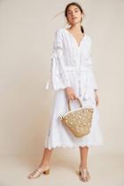 Misa Alaina Ruffled Eyelet Dress