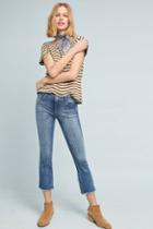 Dl1961 Lara Instasculpt High-rise Cropped Flare Jeans