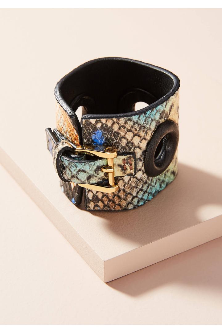 Nora Lozza Grommet Wrap Bracelet