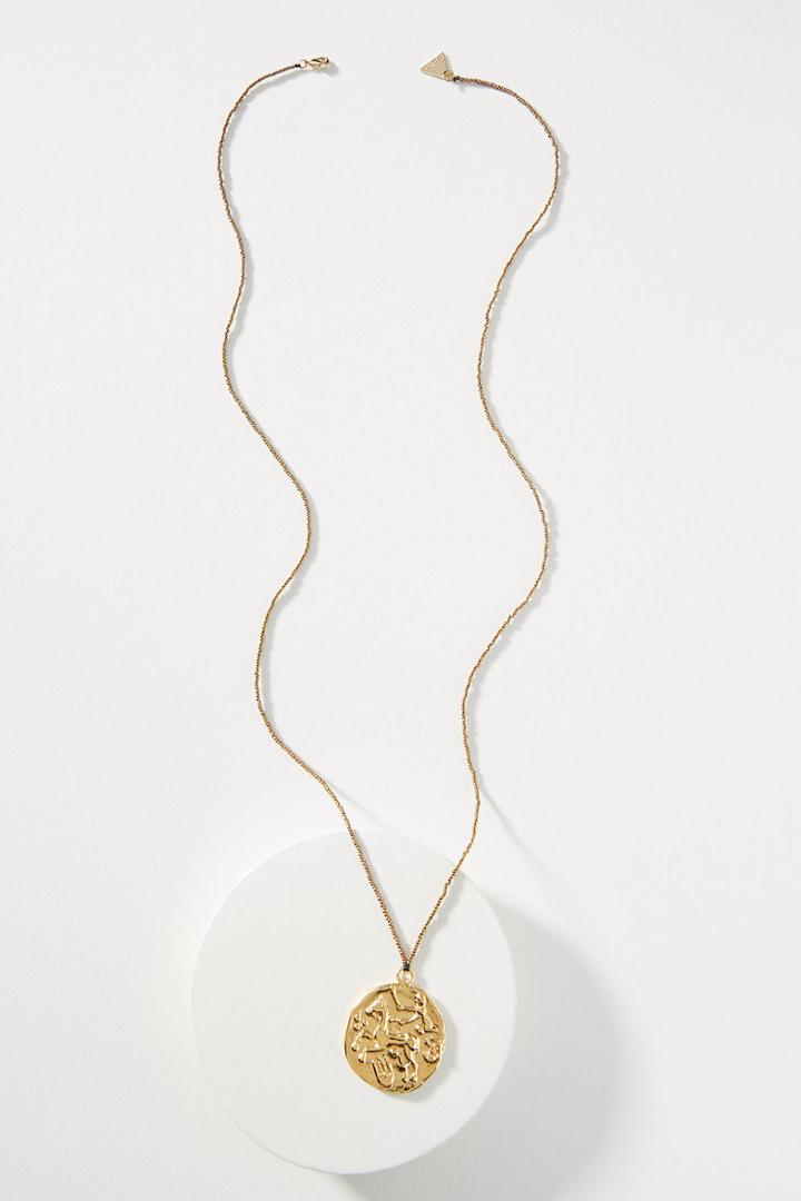 Serefina Chariot Coin Necklace