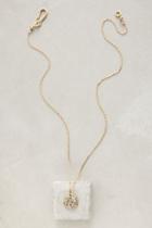 Robindira Circling Topaz Pendant Necklace
