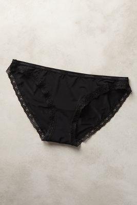 Calvin Klein Underwear Lace-lined Bikini Black