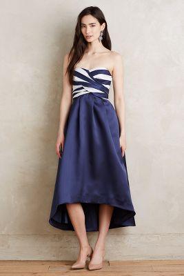 Shoshanna Strapless Esme Dress