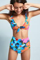 Mara Hoffman Floral High-waisted Bikini Bikini Bikini Bottom